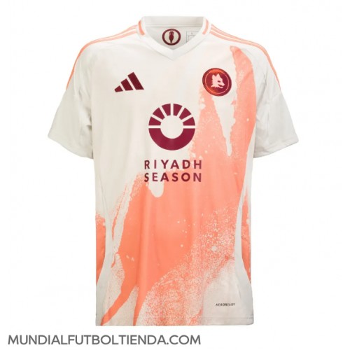 Camiseta AS Roma Segunda Equipación Replica 2024-25 mangas cortas